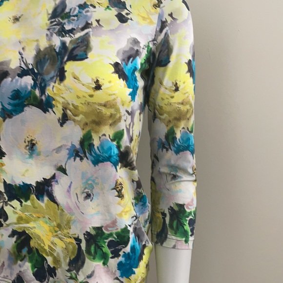 Apanage Floral Viscose-blend T-Shirt 4 - Picture 5 of 16